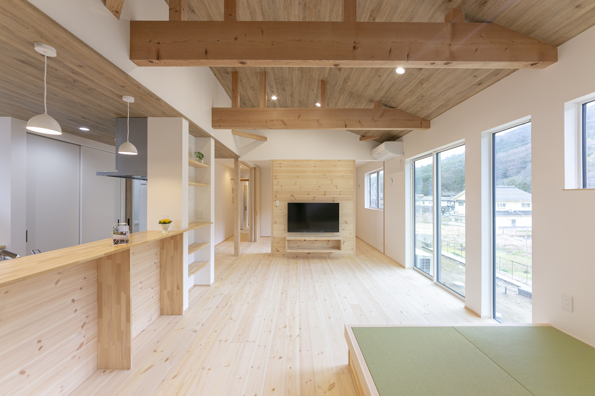 One-story house