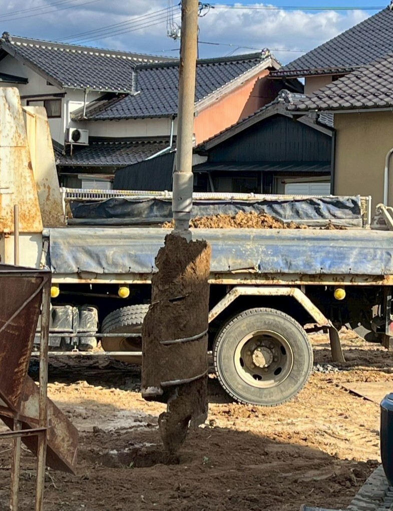 福田様邸 穴ほり