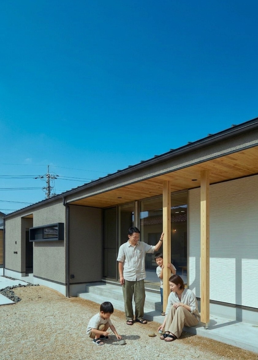 ピアノのある平屋の暮らし