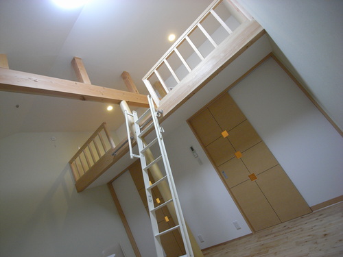 【部屋】ロフト付き